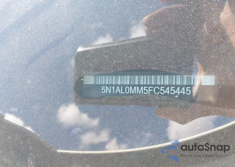 2015 Infiniti Qx60 z USA, uszkodzony, nr VIN 5N1AL0MM5FC545445